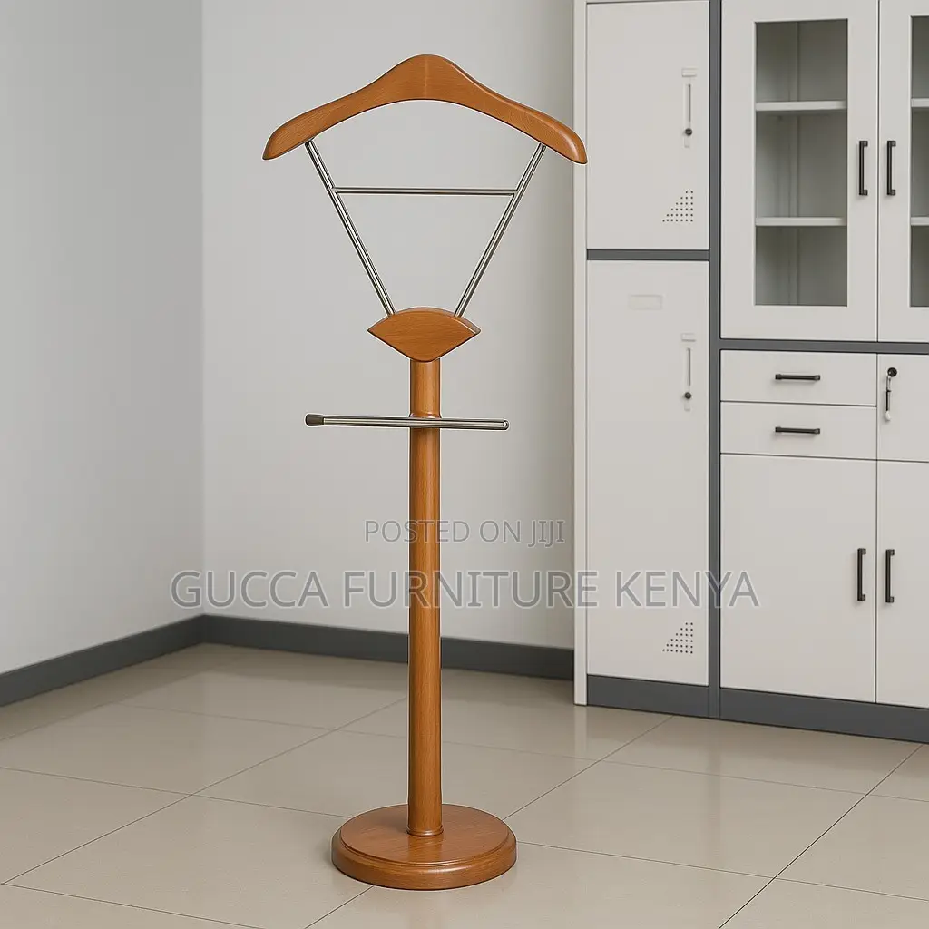 Mahogany Executive Office Coat Hanger