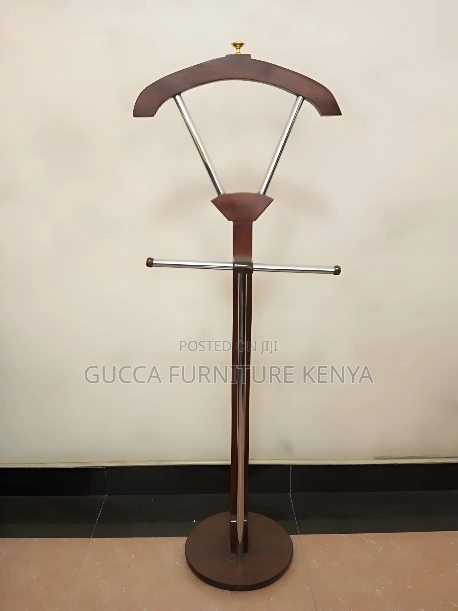 Mahogany Executive Office Coat Hanger