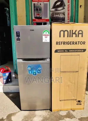 With Warranty Mika 202 Litres No Frost Double Door Refrigerator