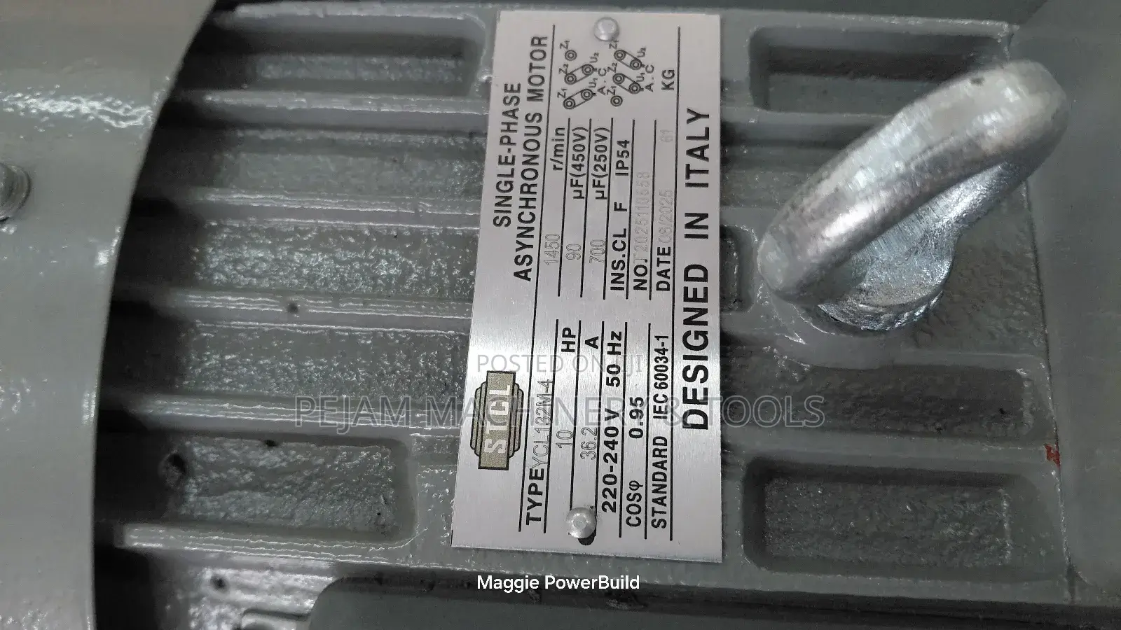 STCL Type Ycl 132m-4 10hp Single-Phase Asynchronous Electric Motor.