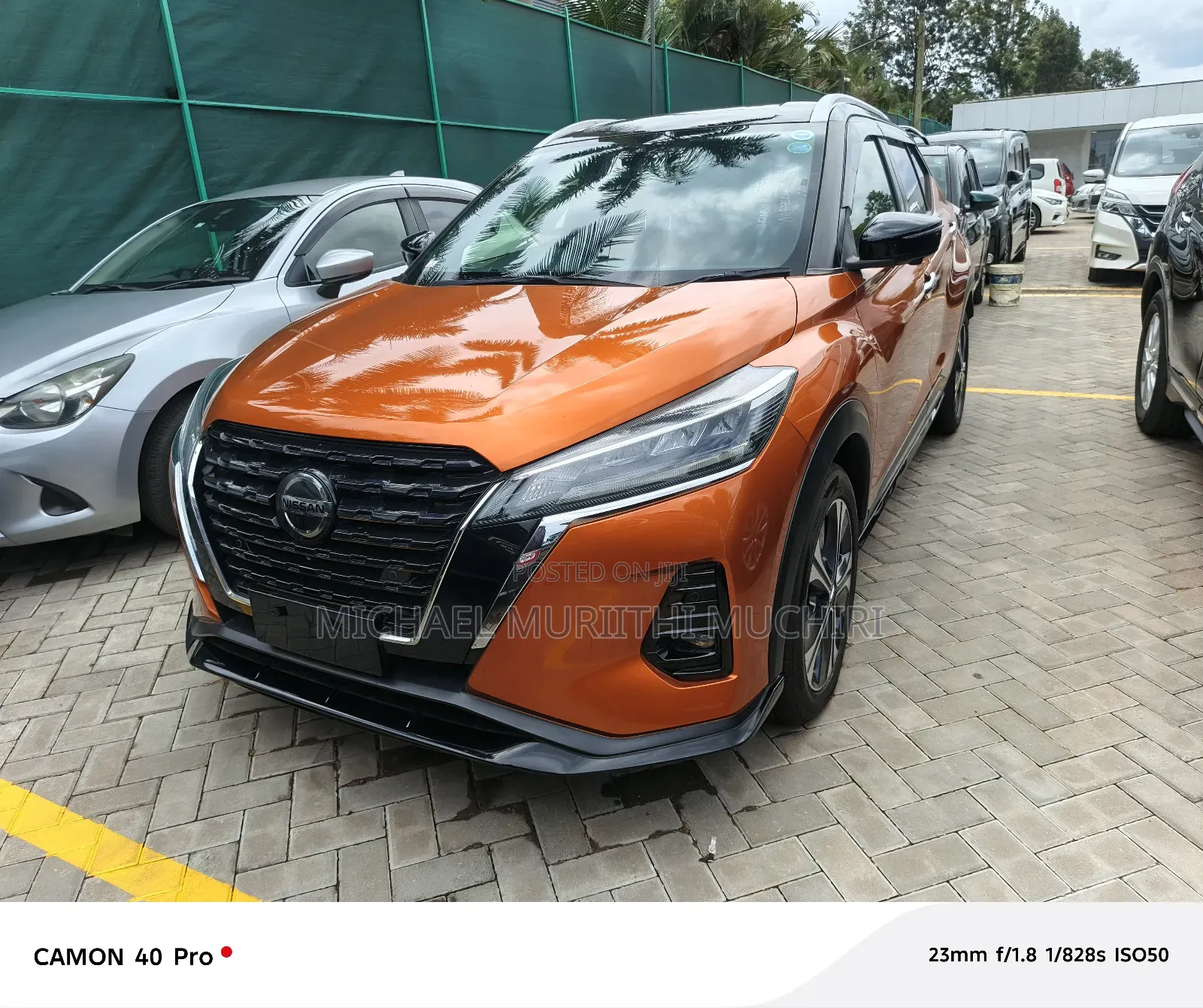 Nissan Kicks S 2020 Orange