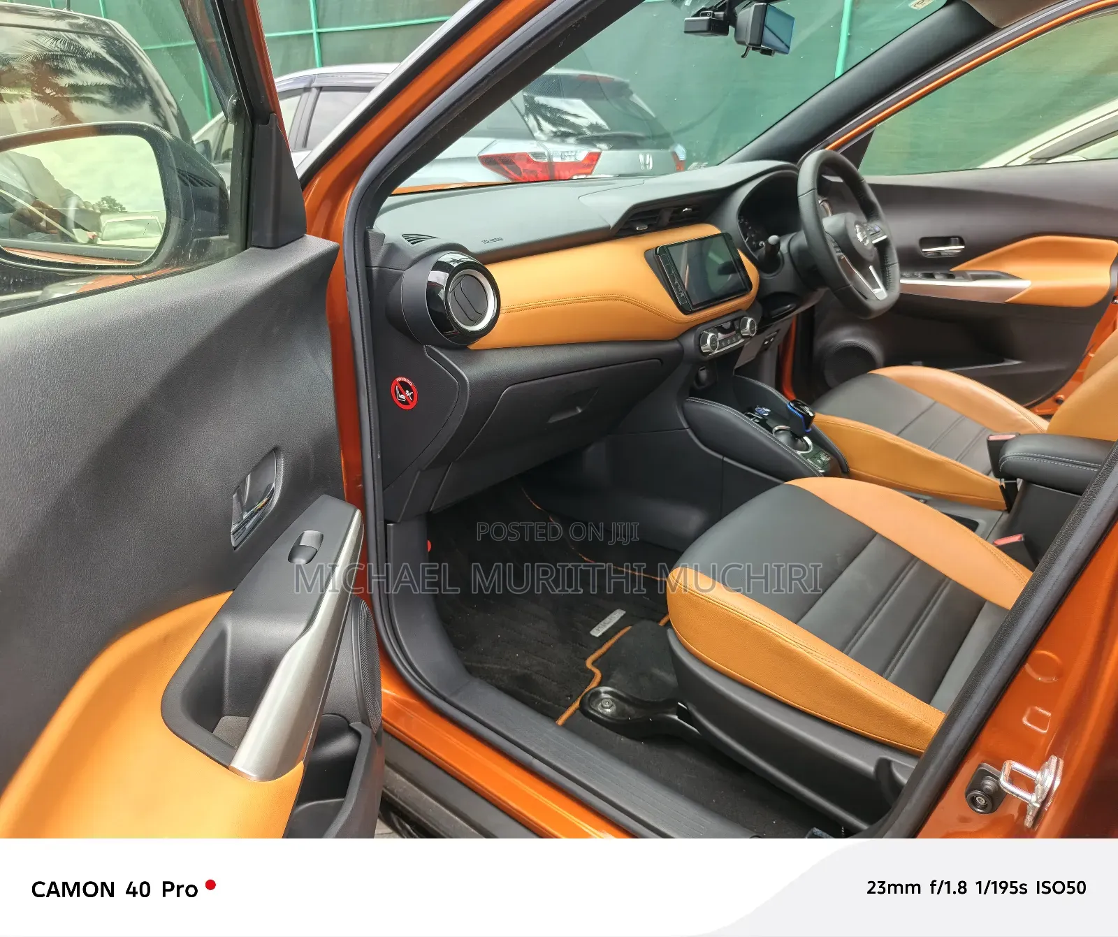 Nissan Kicks S 2020 Orange