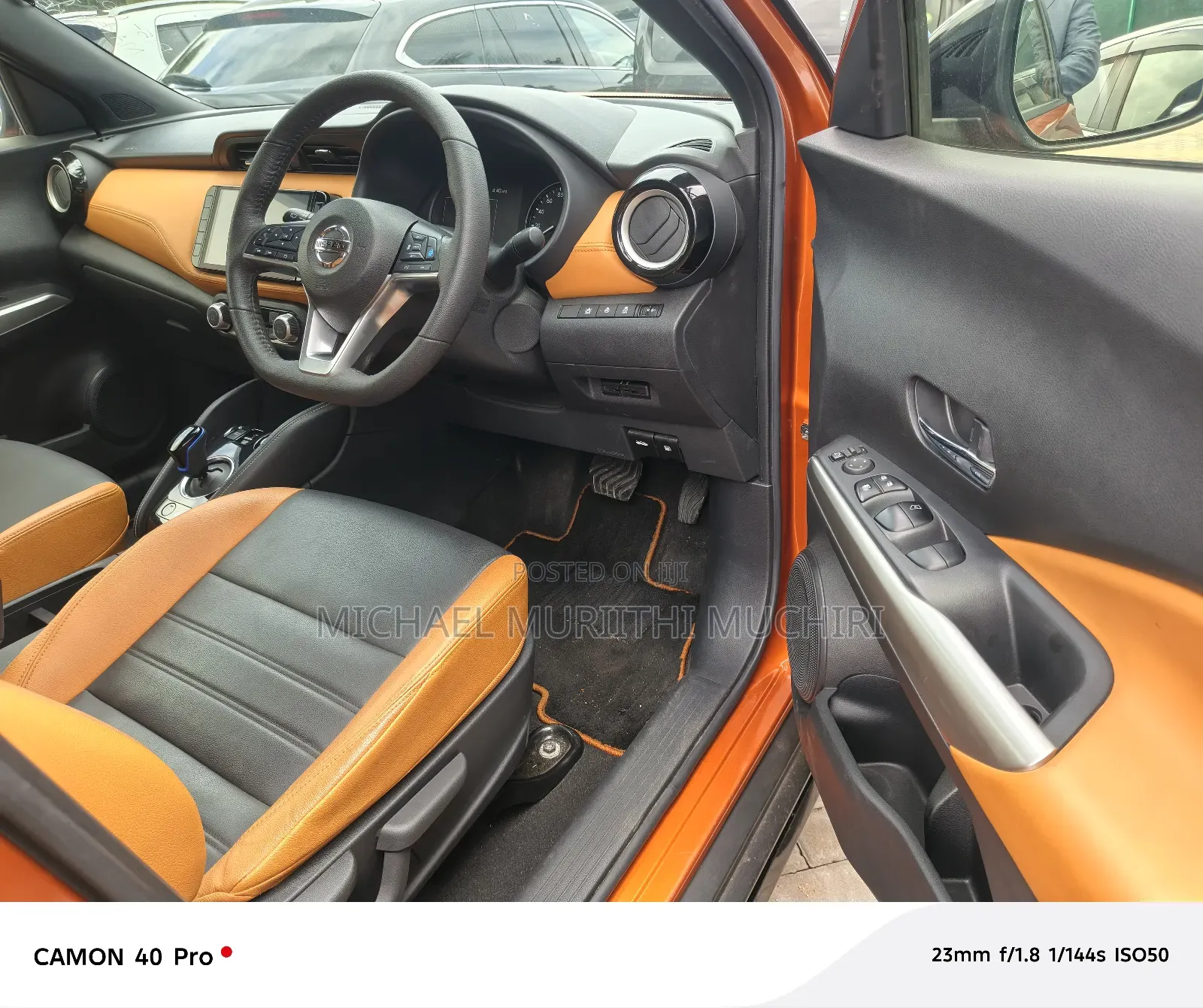 Nissan Kicks S 2020 Orange