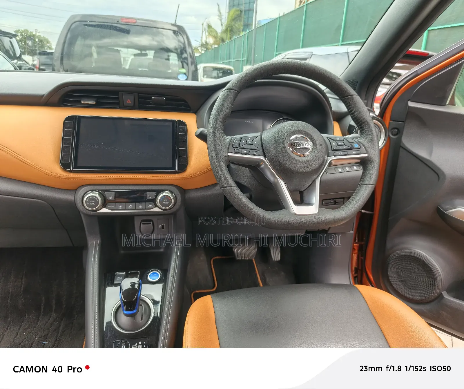 Nissan Kicks S 2020 Orange