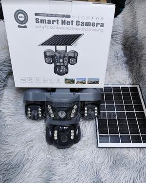 Triple Lens Wifi Solar Security Camera Outdoor CCTV - thumbnail 2