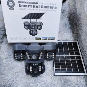 Solar Powered Wifi Triple Lens CCTV Camera Hd - thumbnail 2