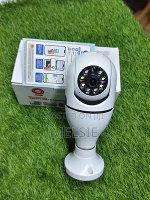 Wireless 2mp Bulb PTZ Wifi Camera Single Lens CCTV (