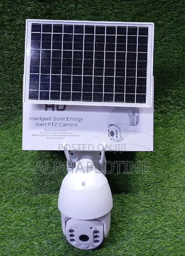 24/7 Surveillance Ubox Single Lens Solar Camera 4g PTZ Camera