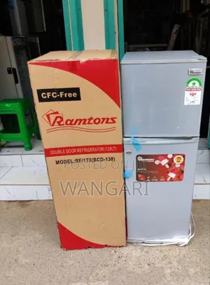1 Star Ramtons 138 Litres Double Door Refrigerator