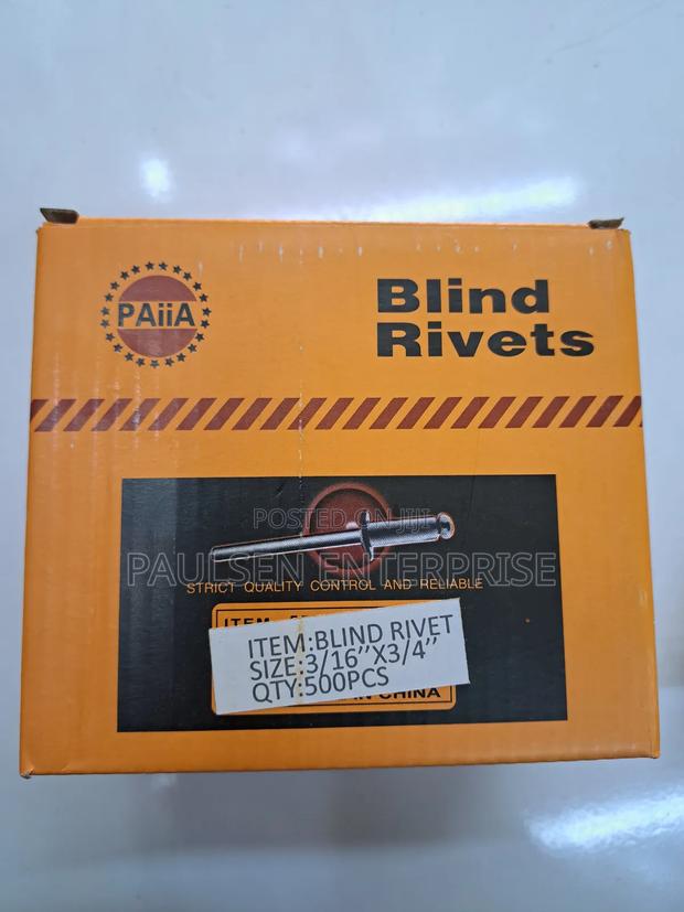 Blind Riverts 3/16 X 3/4 [500pcs]