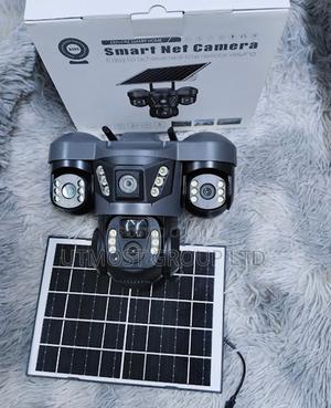 Smart Solar Wifi Triple Lens Camera Remote Phone View - thumbnail 2
