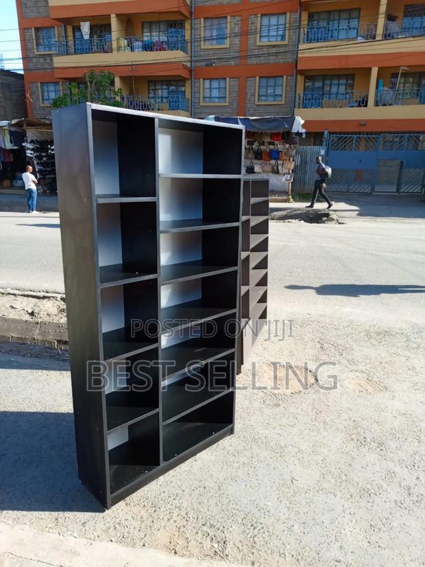 Grey Bookshelf