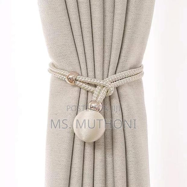 *A Pair of Simple Minimalist Curtain Tie Backs/Straps* - thumbnail 3