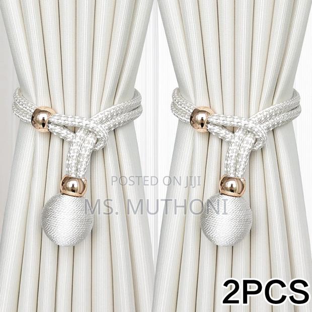 *A Pair of Simple Minimalist Curtain Tie Backs/Straps* - thumbnail 2