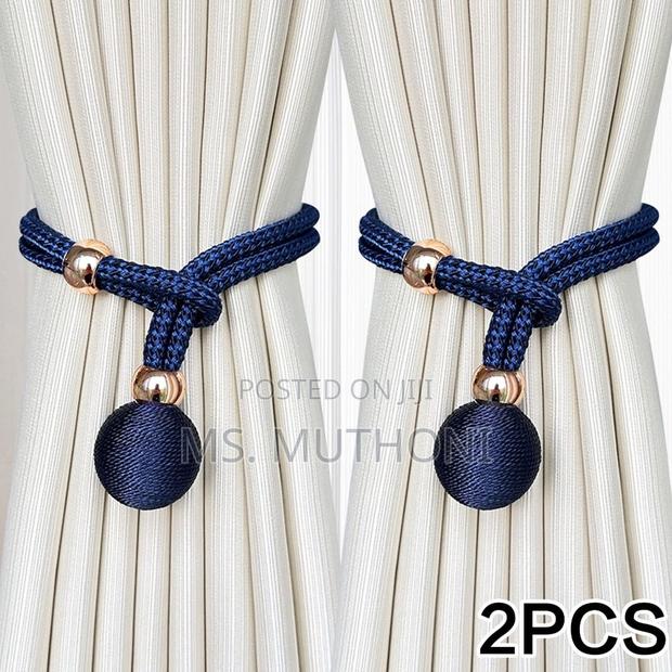*A Pair of Simple Minimalist Curtain Tie Backs/Straps* - main view