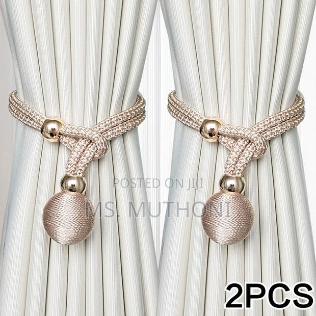 *A Pair of Simple Minimalist Curtain Tie Backs/Straps* - thumbnail 4
