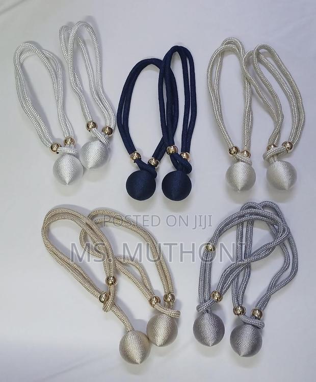 *A Pair of Simple Minimalist Curtain Tie Backs/Straps* - thumbnail 7