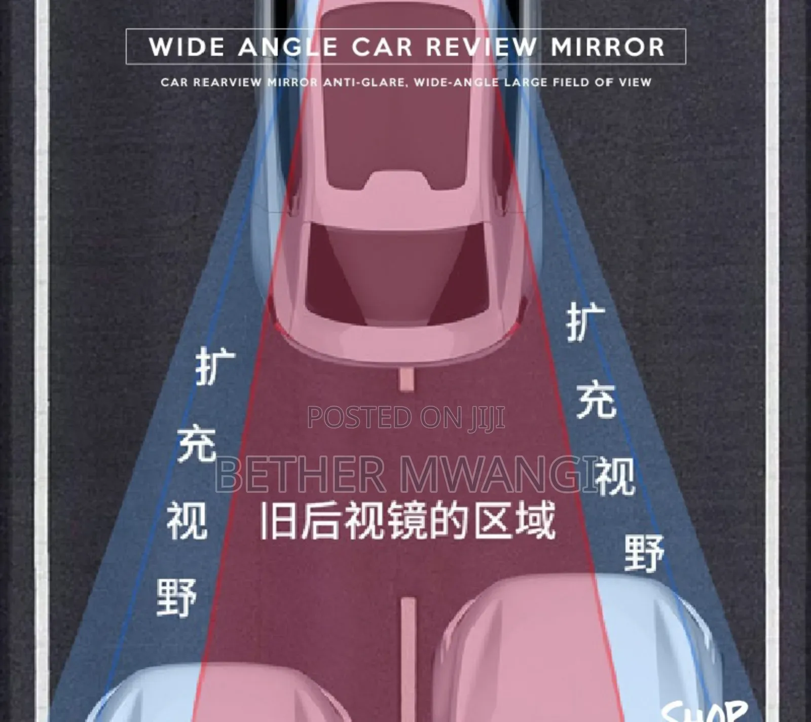 Wide Angle Car Review Mirror In Kenya