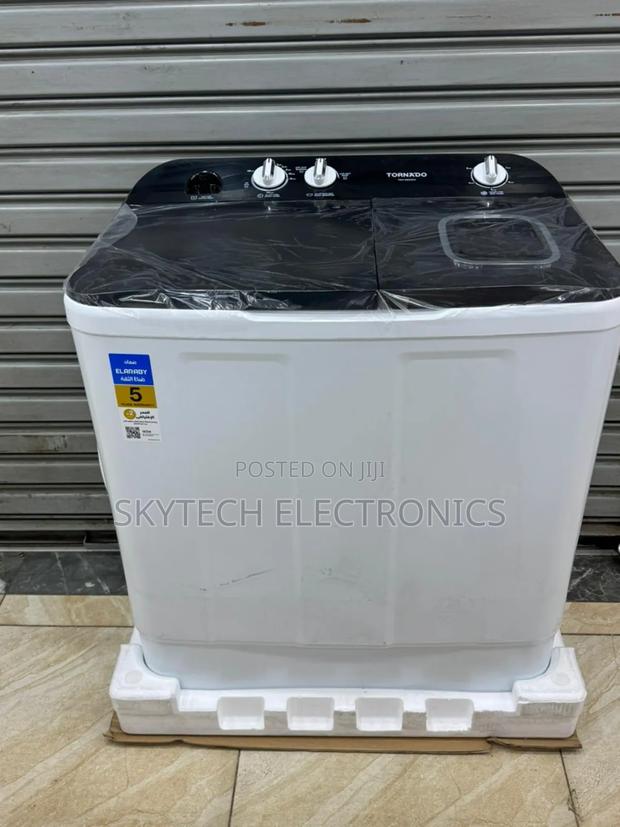 Tornado Washing Machine 10kg Twin Tub Semi-Automatic - main view