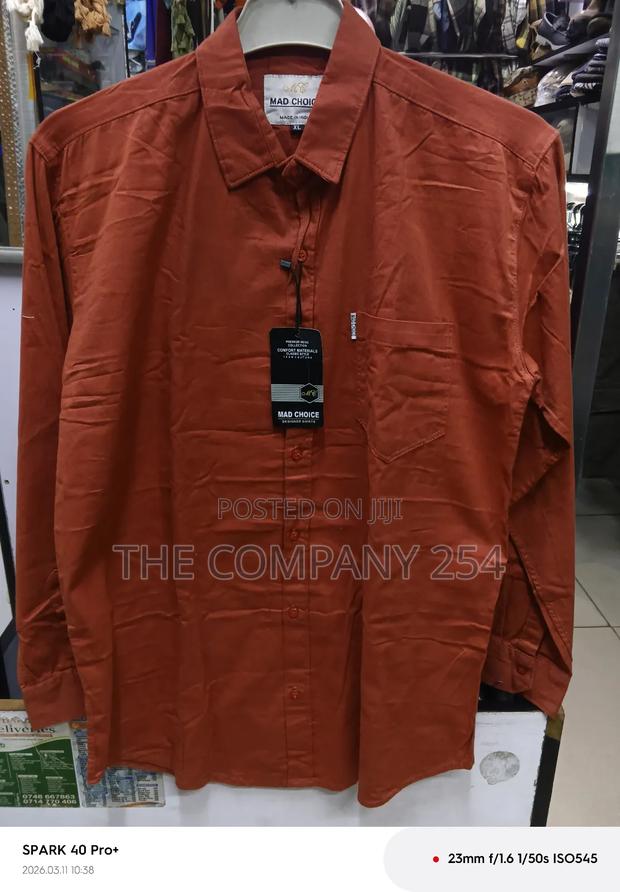 Quality Casual Denim Designer Jeans Collar Shirts Double Pockets - thumbnail 4