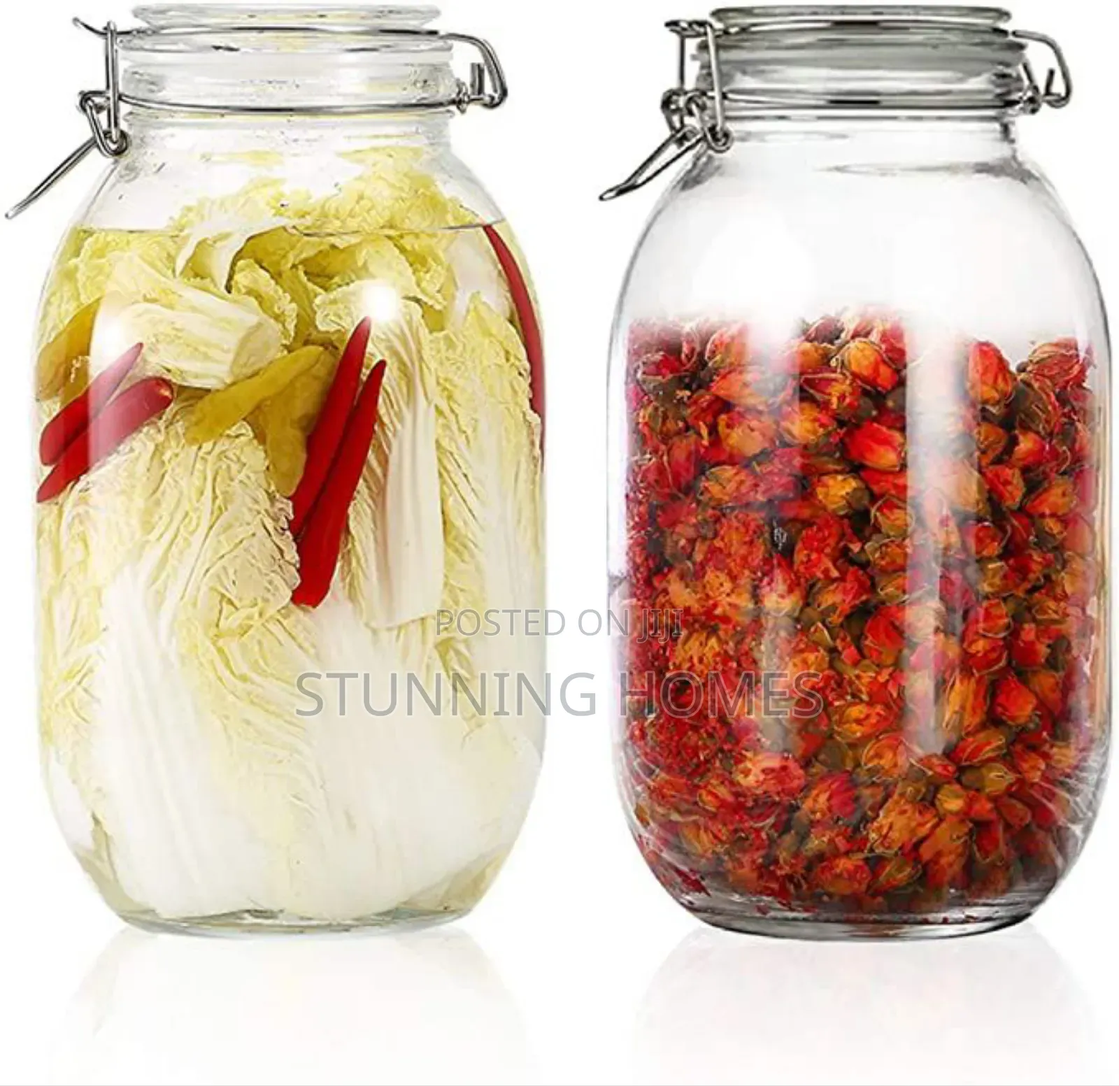 3ltrs Clip Storage Jars