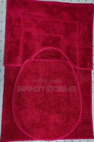 3 Piece Thickened Bathroom Toilet Mat Nonslip Absorbent