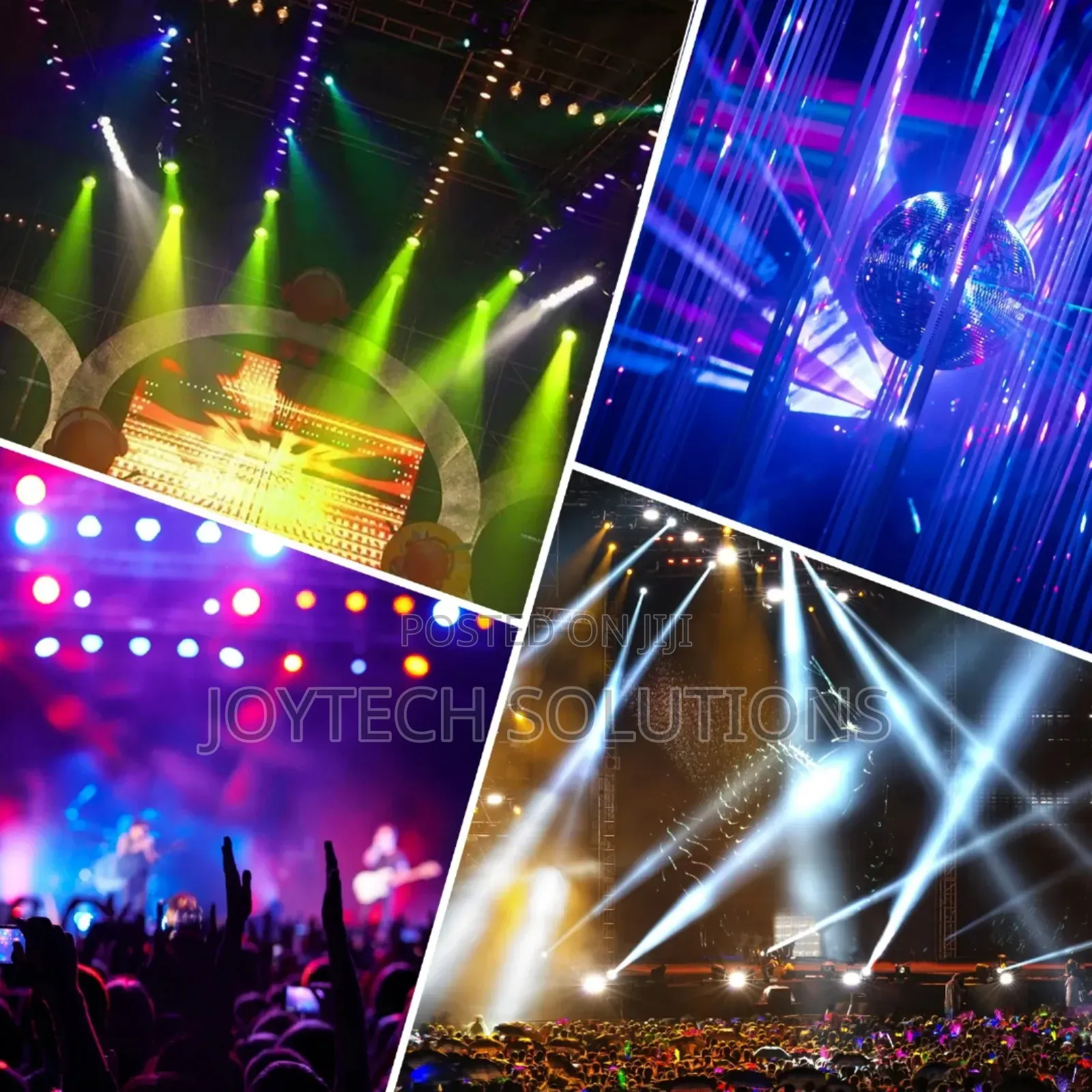 Par Light 36 Led RGB DMX Wireless.