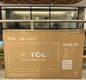Frameless TCL 55 Inch Qled Television T(439>