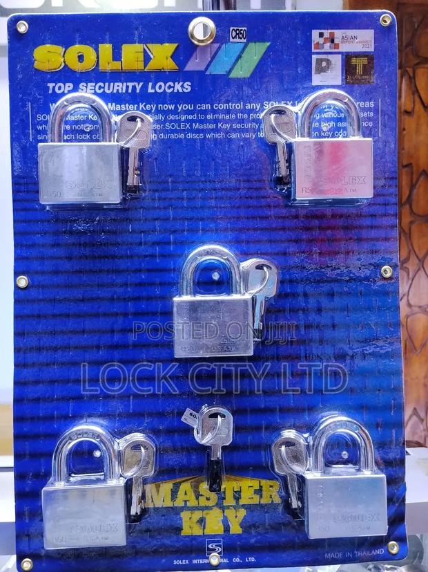 Solex Padlocks With Master Keys - main view