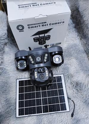 Triple Lens Wifi Solar Camera Motion Detection Alarm - thumbnail 2