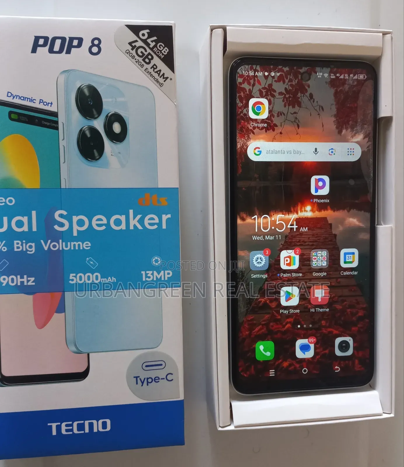 Tecno Pop 8 64 GB Gray