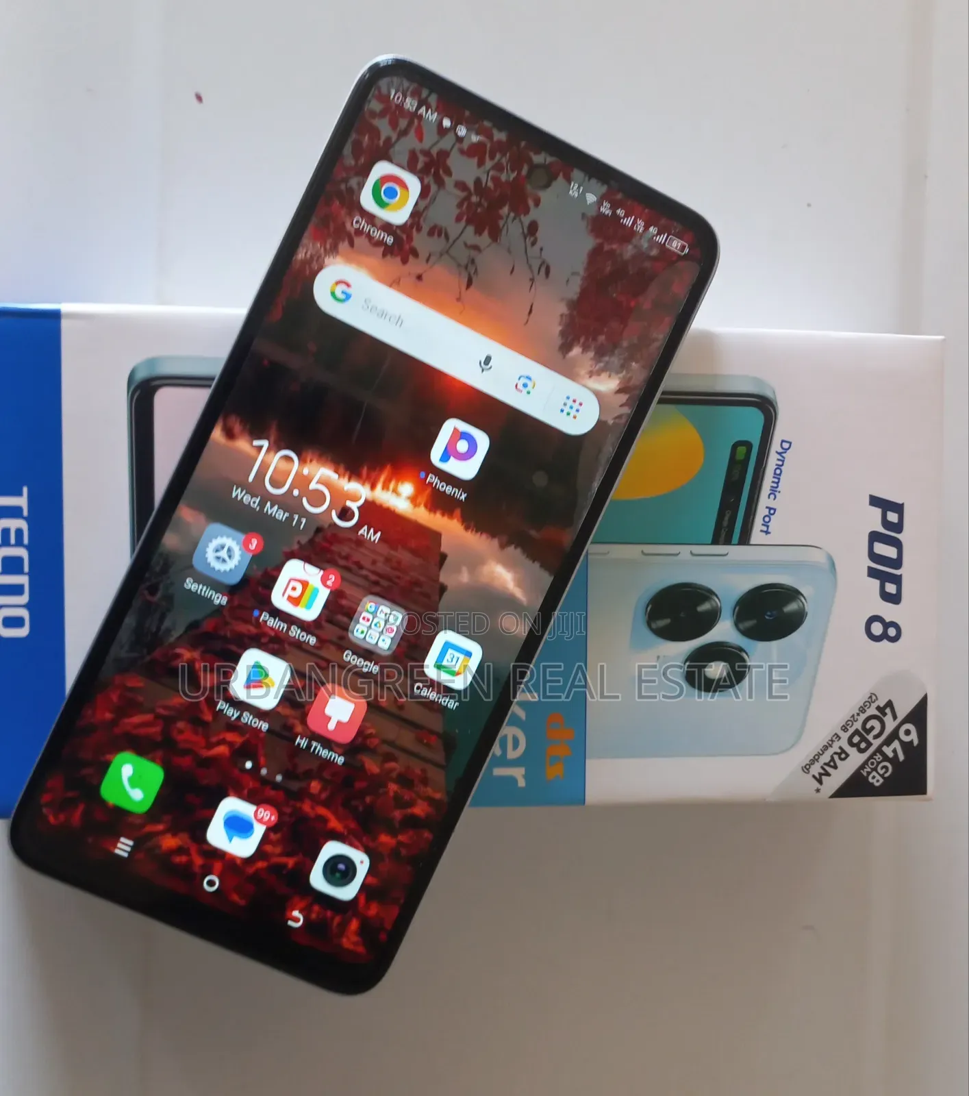 Tecno Pop 8 64 GB Gray