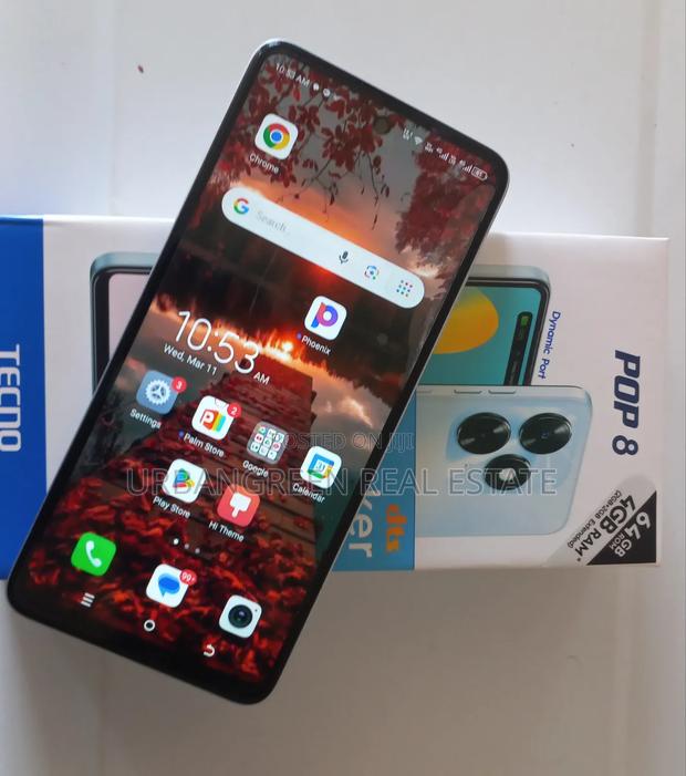 Tecno Pop 8 64 GB Gray - thumbnail 2
