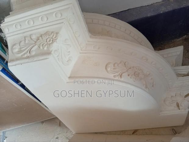Gypsum Corner Cornices - main view