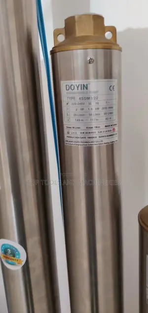 1.49kw 5.0m3 168m Doyin Ac/Dc 1500w 2.0hp 5000l/Hr Submersible Pump