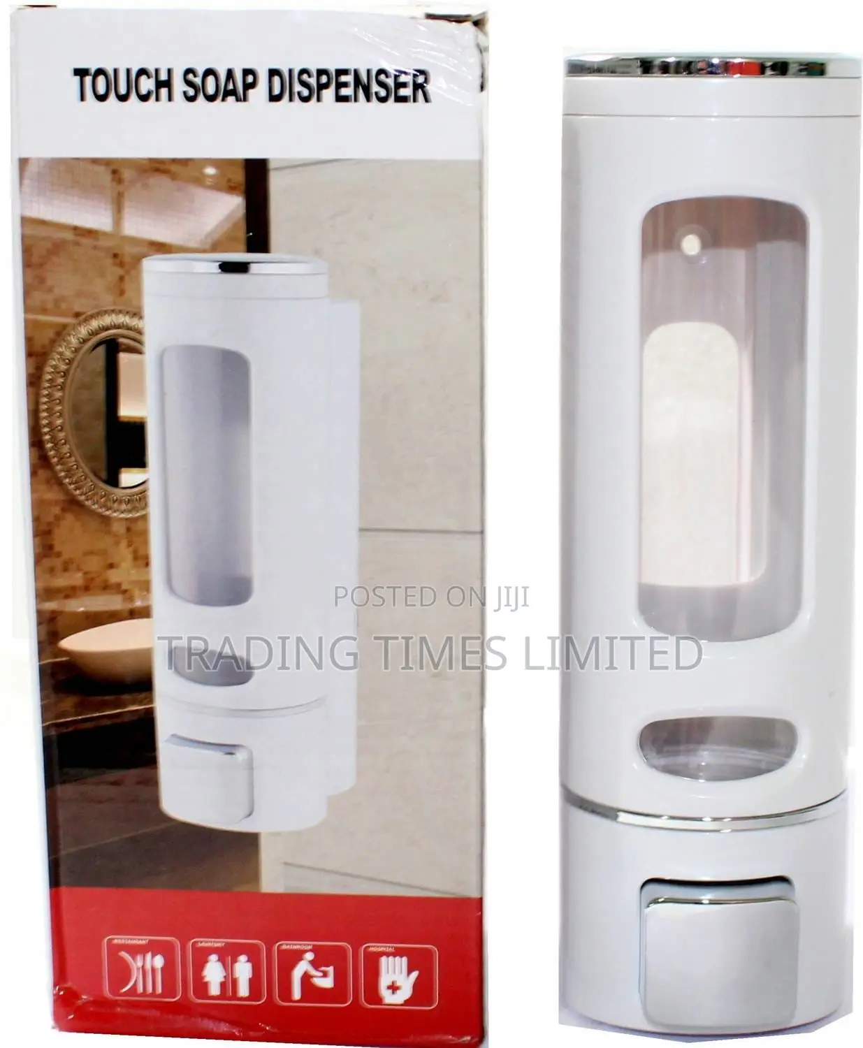 Lirlee Manual Soap Dispenser