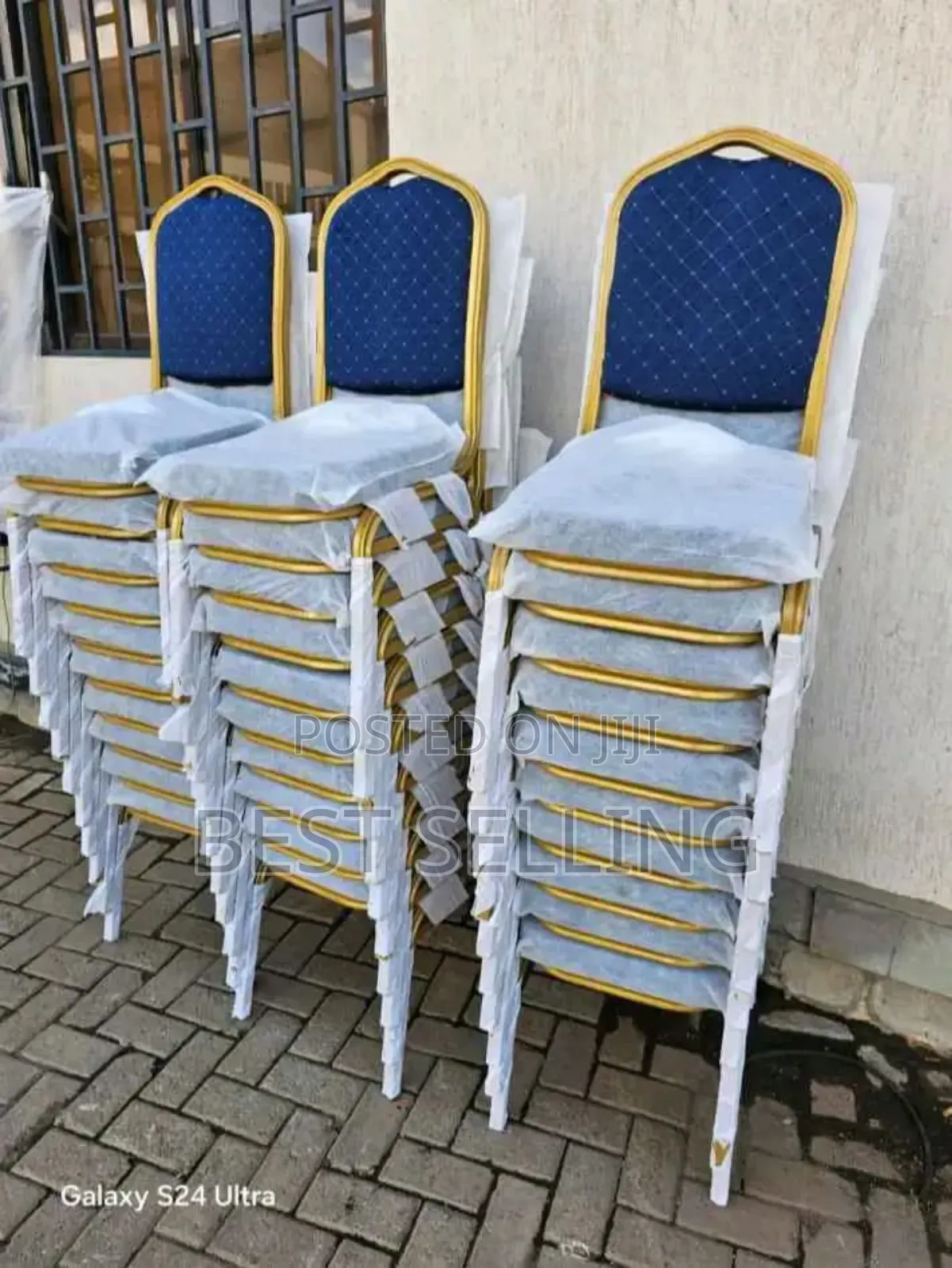 Rated Blue Banquet/Conference Chairs