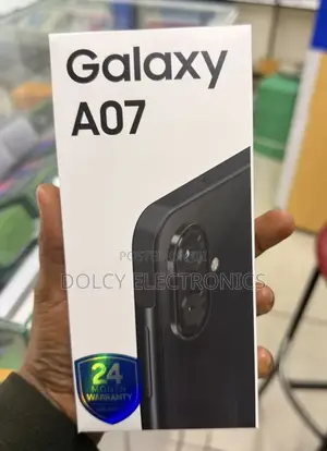 New Samsung Galaxy A07 256 GB Black