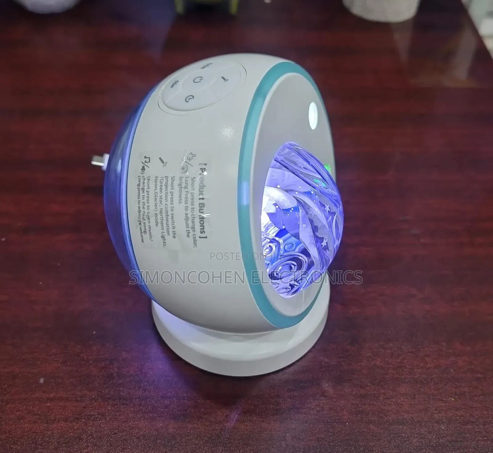 Aurora Borealis Flowing Light Glacial Northern Lights Projector