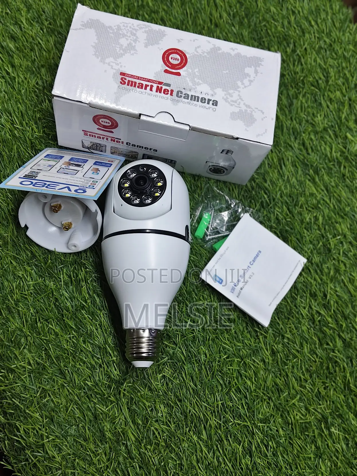 2mp Bulb PTZ Wifi Camera Single Lens Home Security CCTV