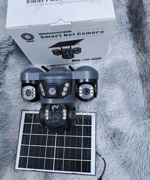 Triple Lens Solar Camera Wifi App Control Security - thumbnail 2