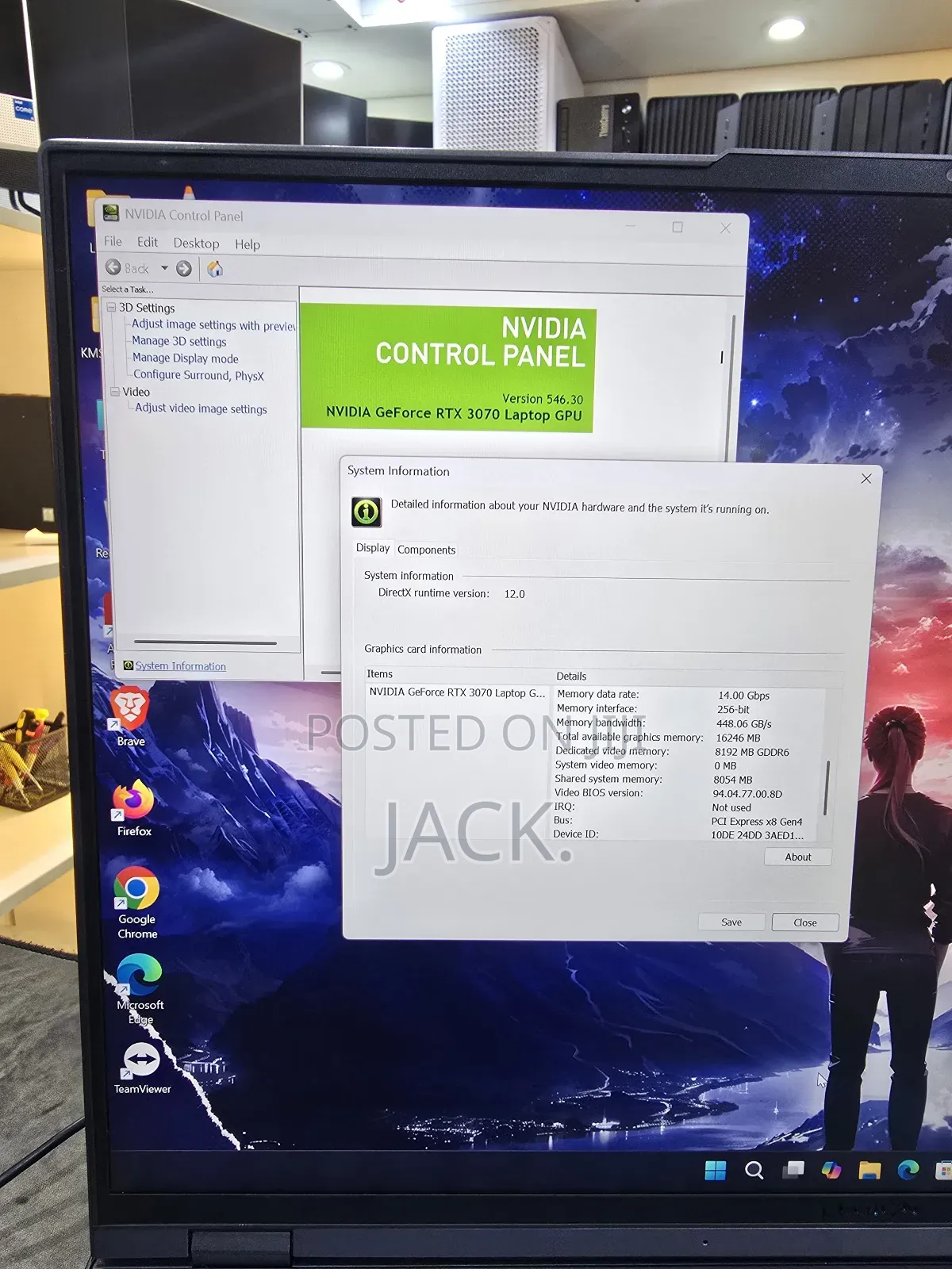 Laptop Lenovo Legion 5 16GB Intel Core i7 SSD 1T