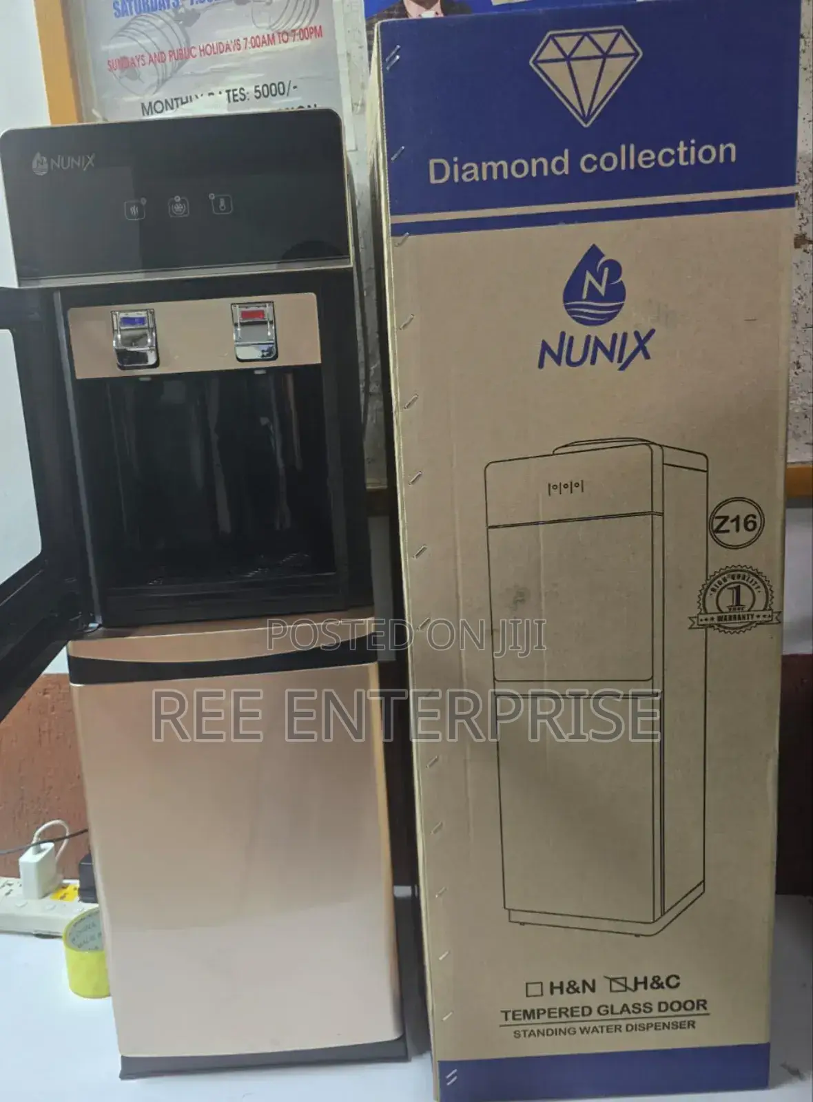 Nunix R22n Hot And Cold Water Dispenser