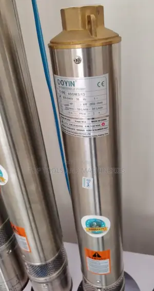 Dc Solar Submersible Pump Doyin 4.0hp 3000w 5m3/H 285m