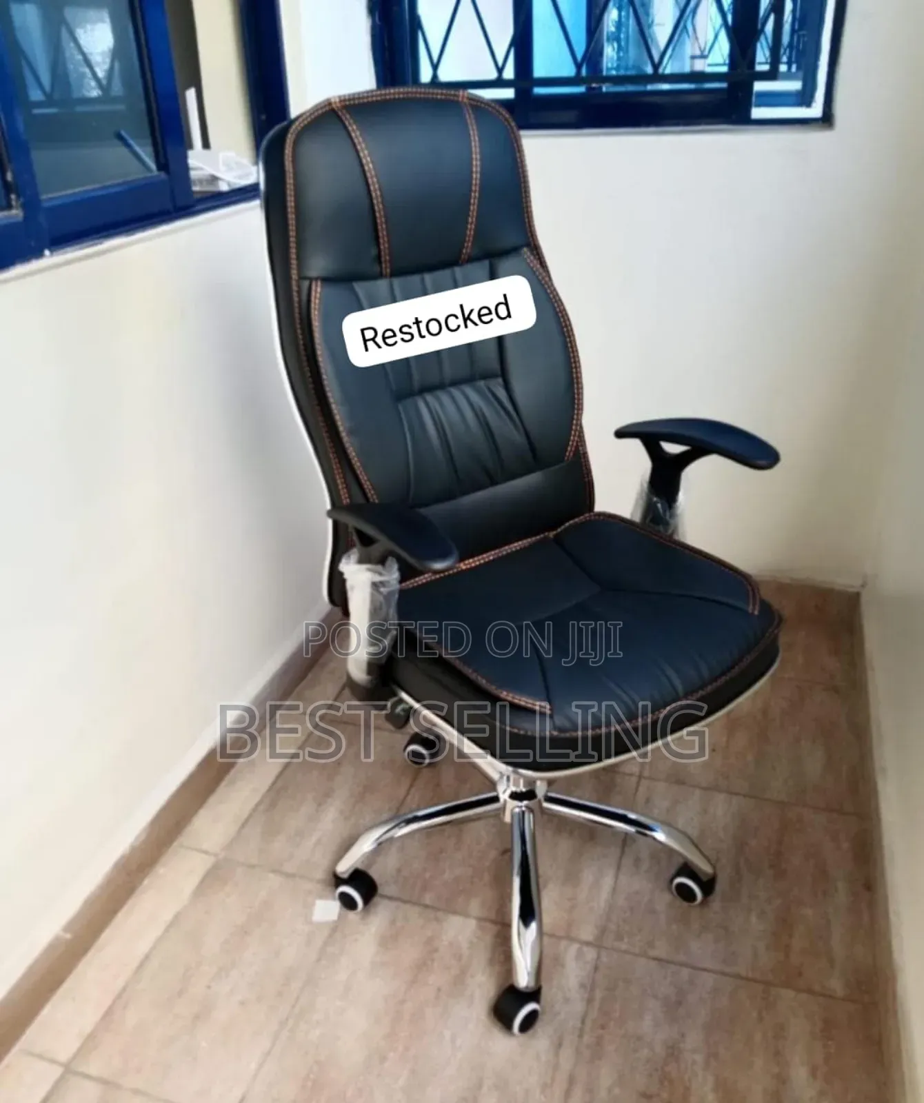 Restocked Leathered Office Chair