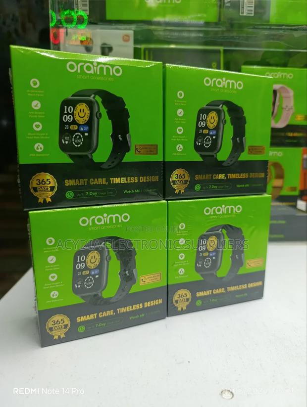 Oraimo Watch 6n Osw-8000n Ip68 Waterproof Smart Watch