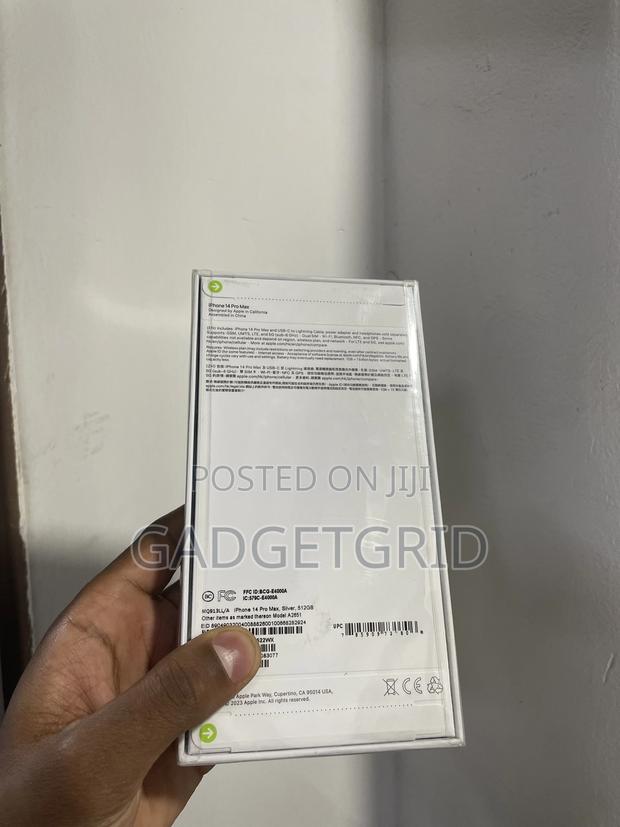 Apple iPhone 14 Pro Max 512 GB Silver - thumbnail 2