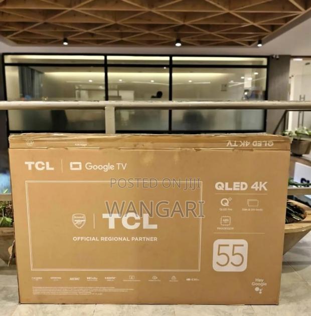 Restocked TCL 55 Inch Google Tv Qled - main view