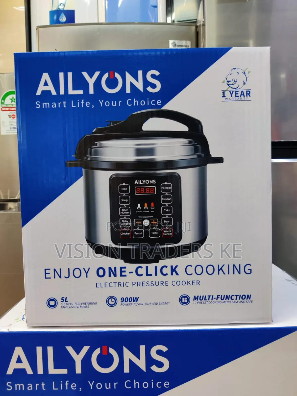 Ailyons 6ltrs Electric Pressure Cooker