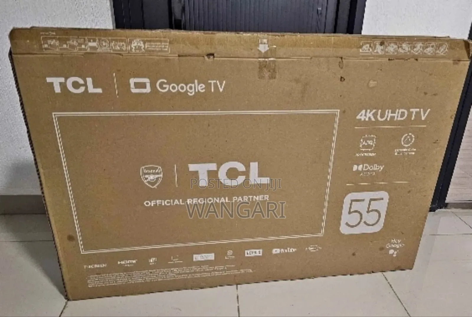 Restocked TCL 55 Inch Google Tv Qled